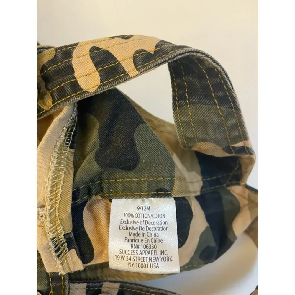 John‎ Deere Camouflage overalls 9/12 months